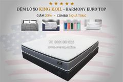 Đệm Lò Xo King Koil Harmony Euro Top