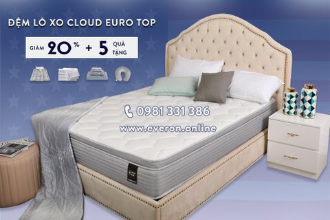 Đệm Lò Xo King Koil Cloud Euro Top