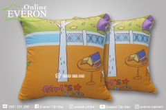 Gối tựa Everon khuyến mại MUSIC GIRL'S LIFE