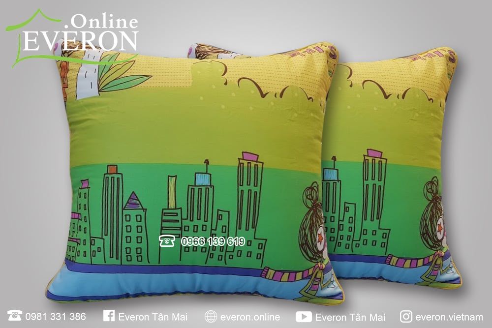 Gối tựa Everon khuyến mại MUSIC BUILDING