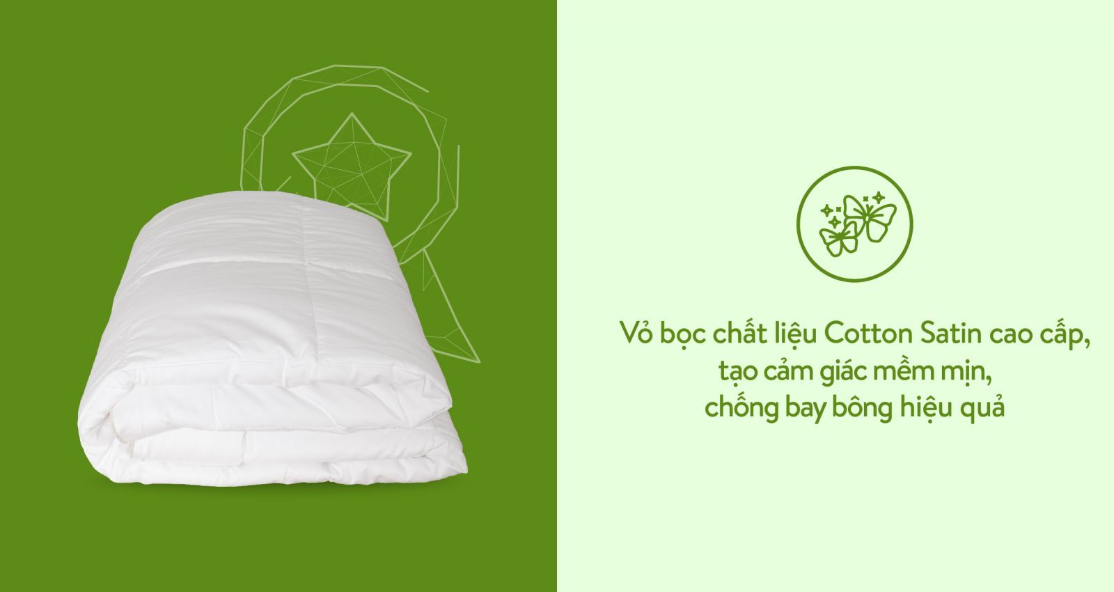 Ruột chăn Everon Sorona Quallofil cao cấp