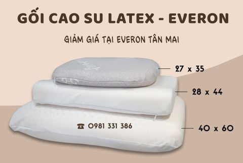 Ruột Gối Cao Su Everon Latex