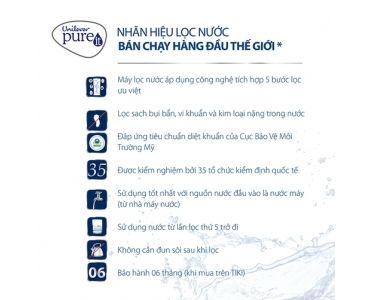  Máy lọc nước Pureit excella 9L 