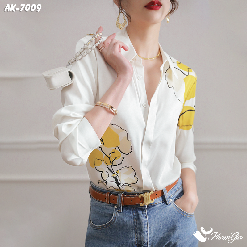 Áo Sơ Mi Commuter Họa Tiết Hoa Vàng (AK7009) – A HOA , SKU – – khanchoangphamgia.com 🛒 Top1Shop 🛒 🇻🇳 Top1Vietnam 🇻🇳 🛍🛒 🇻🇳🇻🇳🇻🇳🛍🛒