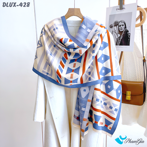 Khăn Choàng Dạ Cashmere Cao Cấp (DLUX428)