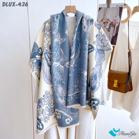 Khăn Choàng Dạ Cashmere Cao Cấp (DLUX436)