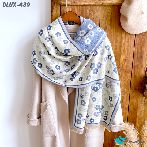 Khăn Choàng Dạ Cashmere Cao Cấp (DLUX439)