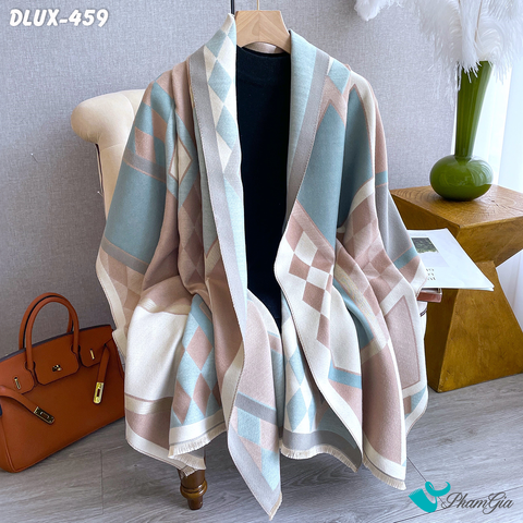 Khăn Choàng Dạ Cashmere Cao Cấp (DLUX459)