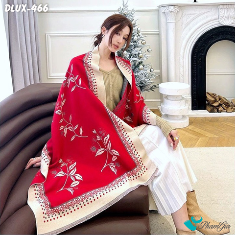 Khăn Choàng Dạ Cashmere Cao Cấp (DLUX466)