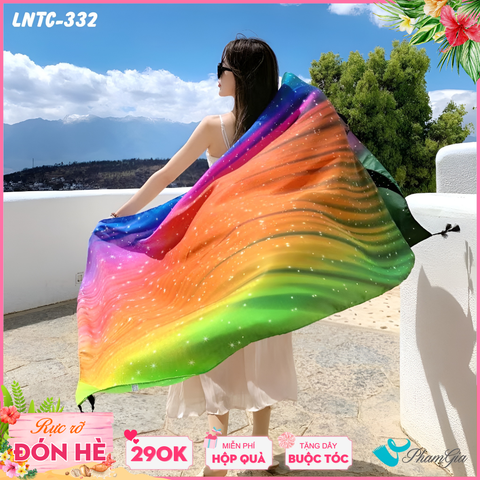 Khăn Choàng Linen Thổ Cẩm (LNTC332)