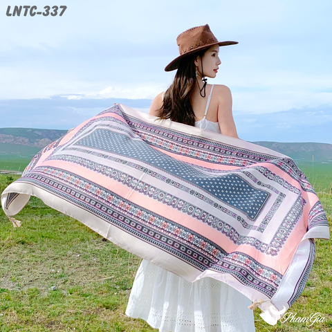 Khăn Choàng Linen Thổ Cẩm (LNTC337)