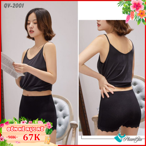 Quần Mặc Trong Váy Phối Ren Cao Cấp (QV2001)