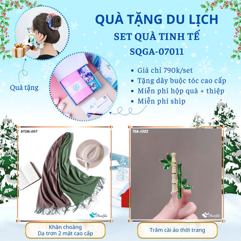 QUÀ TẶNG DU LỊCH - SET QUÀ GIỮ ẤM TINH TẾ (SQGA07011)