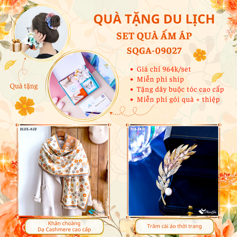 QUÀ TẶNG DU LỊCH - SET QUÀ ẤM ÁP (SQGA09027)