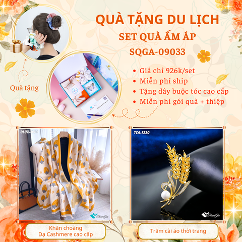 QUÀ TẶNG DU LỊCH - SET QUÀ ẤM ÁP (SQGA09033)