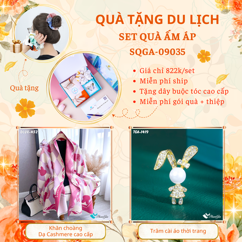 QUÀ TẶNG DU LỊCH - SET QUÀ ẤM ÁP (SQGA09035)