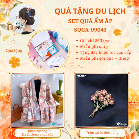 QUÀ TẶNG DU LỊCH - SET QUÀ ẤM ÁP (SQGA09043)