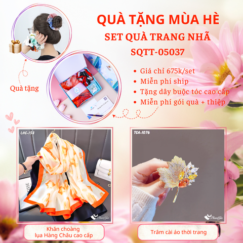 QUÀ TẶNG MÙA HÈ - SET QUÀ TRANG NHÃ (SQTT05037)