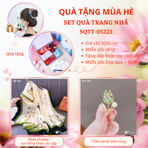 QUÀ TẶNG MÙA HÈ - SET QUÀ TRANG NHÃ (SQTT05223)