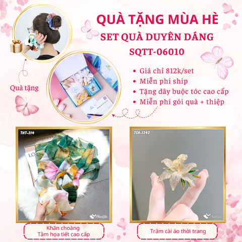 QUÀ TẶNG MÙA HÈ - SET QUÀ DUYÊN DÁNG (SQTT06010)