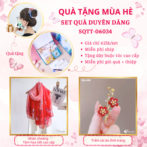 QUÀ TẶNG MÙA HÈ - SET QUÀ DUYÊN DÁNG (SQTT06034)