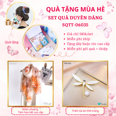 QUÀ TẶNG MÙA HÈ - SET QUÀ DUYÊN DÁNG (SQTT06035)