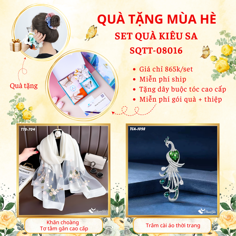 QUÀ TẶNG MÙA HÈ - SET QUÀ KIÊU SA (SQTT08016)