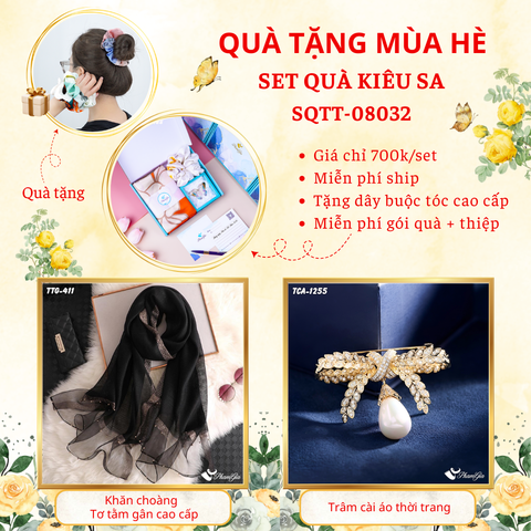 QUÀ TẶNG MÙA HÈ - SET QUÀ KIÊU SA (SQTT08032)