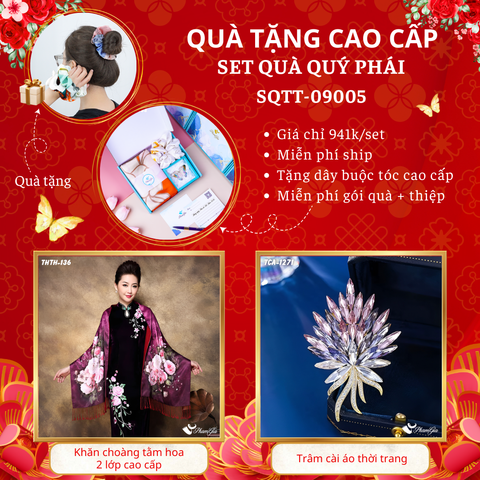 QUÀ TẶNG CAO CẤP - SET QUÀ QUÝ PHÁI (SQTT09005)