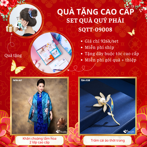 QUÀ TẶNG CAO CẤP - SET QUÀ QUÝ PHÁI (SQTT09008)