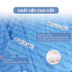 Chăn bông CT220030 - Mền cotton chần bông Calisto CT220030 mịn màng