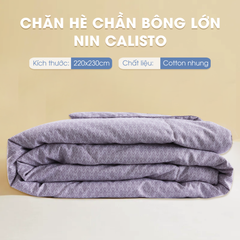 Chăn bông CT220027 - Mền cotton chần bông Calisto CT220027 mịn màng