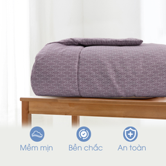 Chăn bông CT220027 - Mền cotton chần bông Calisto CT220027 mịn màng