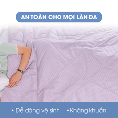 Chăn bông CT220027 - Mền cotton chần bông Calisto CT220027 mịn màng