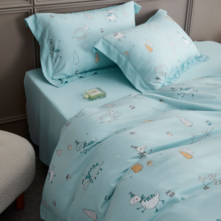 TC9026 - Bộ chăn ga gối Tencel NIN Selina