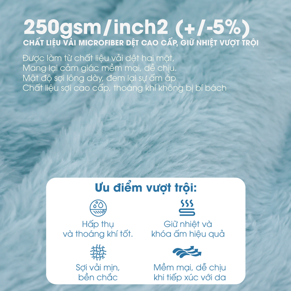 Mền tuyết NIN - Aqua