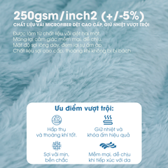Mền tuyết NIN - Aqua