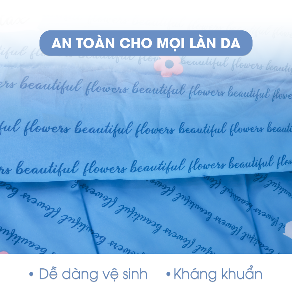 Chăn bông CT220030 - Mền cotton chần bông Calisto