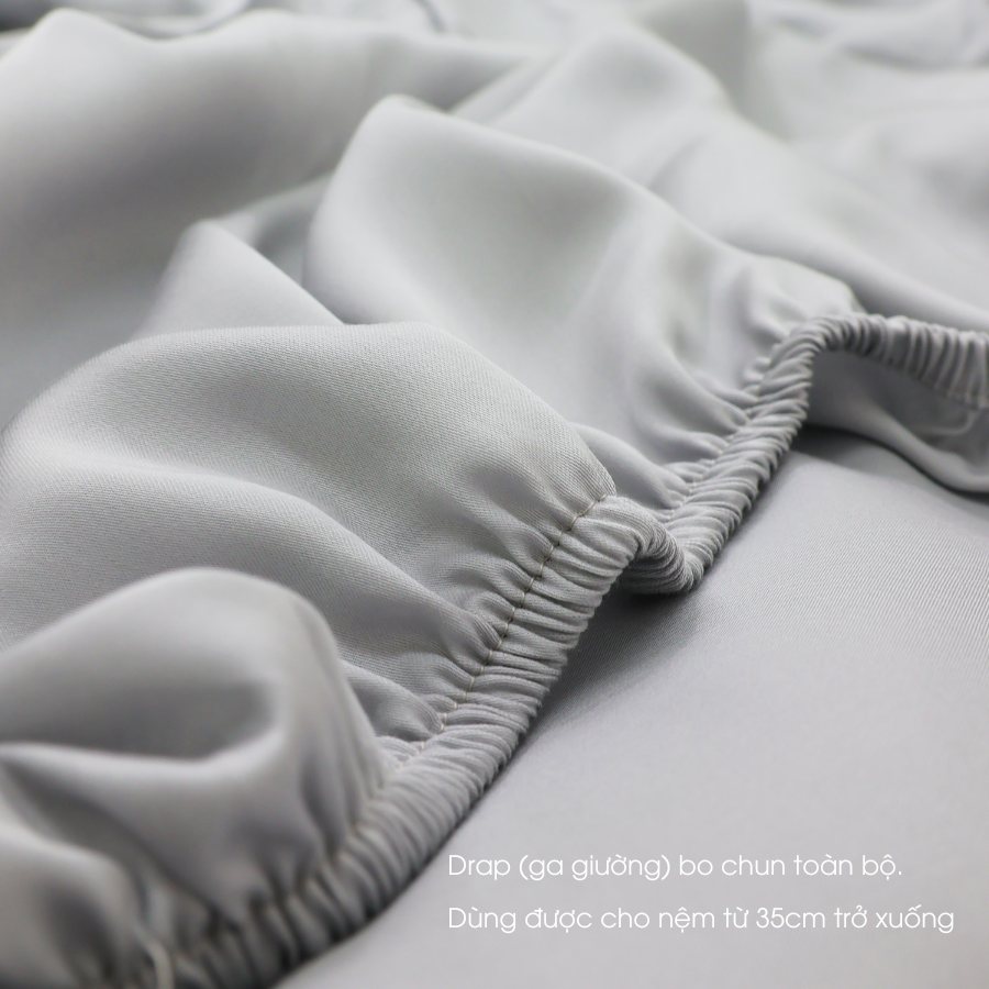 NP8908 - Bộ chăn ga gối Tencel NIN Pristine NP8908