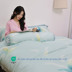 NP8916 - Bộ chăn ga gối Tencel NIN Pristine NP8916