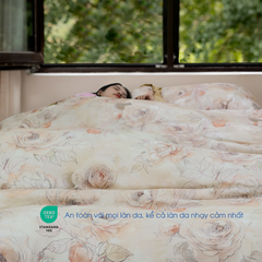 NP8909 - Bộ chăn ga gối Tencel NIN Pristine NP8909