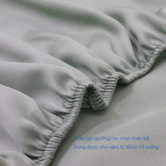 NP8912 - Bộ chăn ga gối Tencel NIN Pristine NP8912