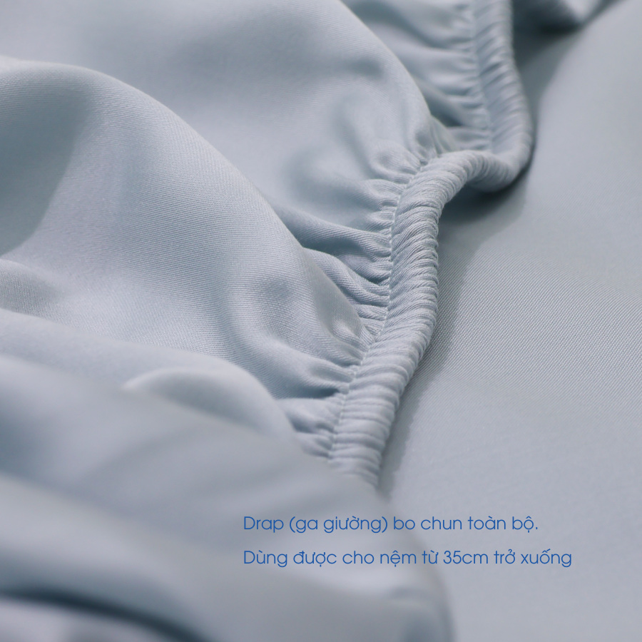 NP8915 - Bộ chăn ga gối Tencel NIN Pristine NP8915