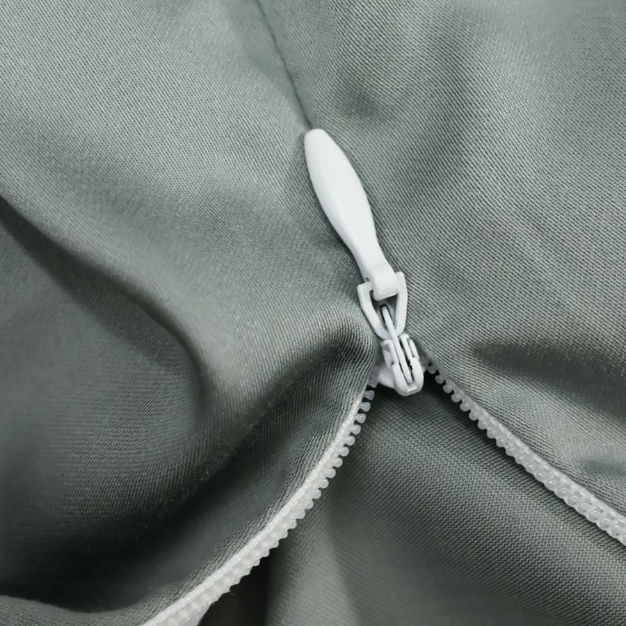 Bộ chăn ga gối Tencel NIN Florence Cloud Grey