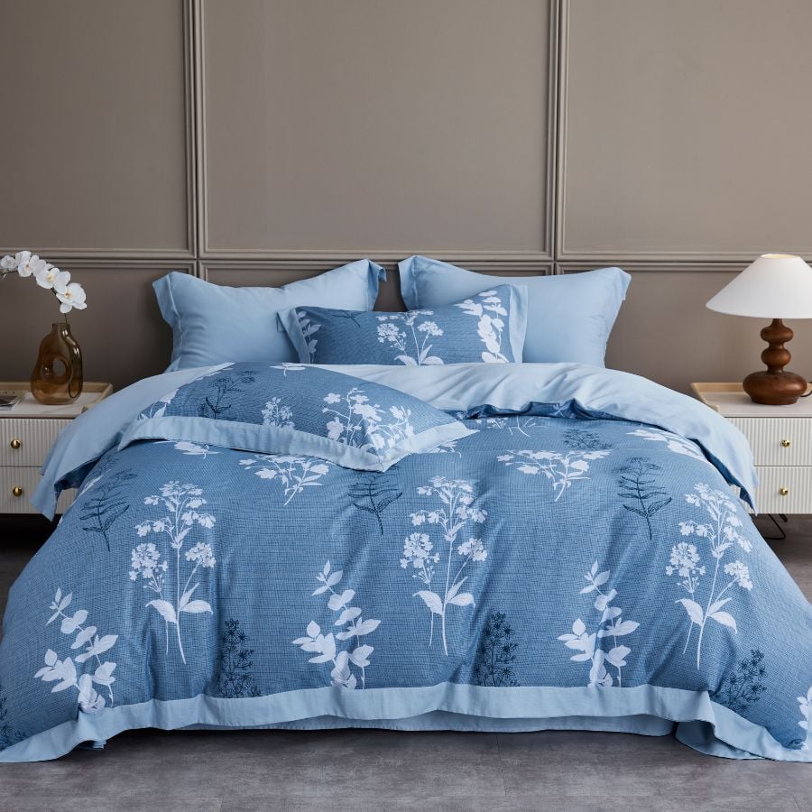 TC9030 - Bộ chăn ga gối Tencel NIN Selina TC9030