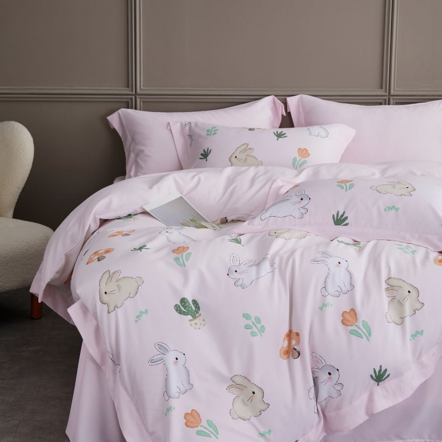 TC9024 - Mền tencel chần bông NIN Selina TC9024 mát lạnh