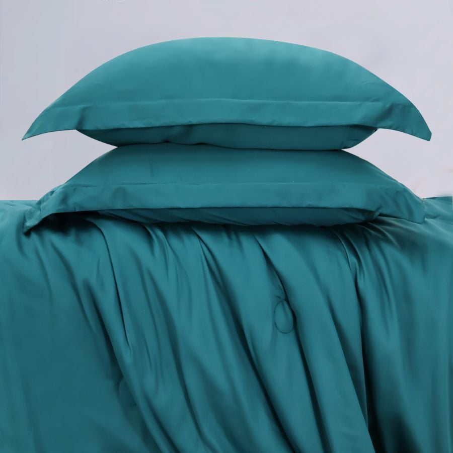 Bộ chăn ga gối Tencel NIN Florence Harbor Blue