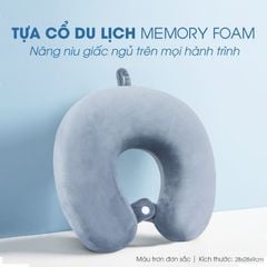 Tựa cổ du lịch - Grey