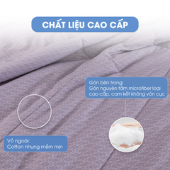 Chăn bông CT220027 - Mền cotton chần bông Calisto CT220027 mịn màng