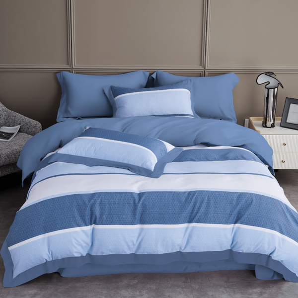 TC9023 - Bộ chăn ga gối Tencel NIN Selina TC9023